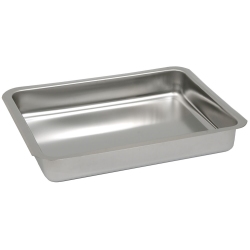 Ταψί ανοξείδωτο 18/10 ορθογώνιο 37x26εκ Silver SIL-3726