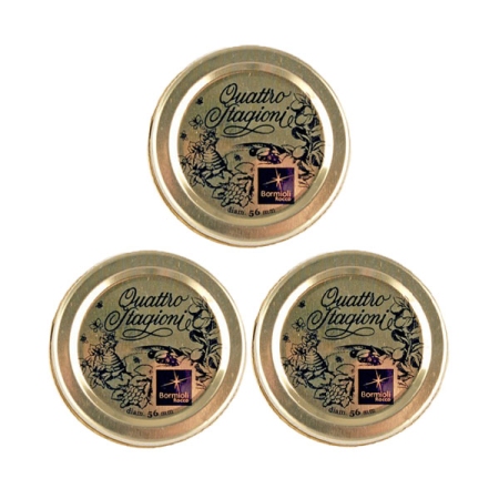 Καπάκια σετ 3 τεμαχίων 56mm Bormioli Rocco 00.30107