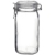 Βάζο γυάλινο 1.5L με έλασμα Fido Ιταλίας Bormioli 00.30033