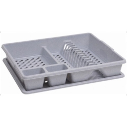 Πιατοθήκη πλαστική ανθρακί 47.5εκ Curver 21.73460