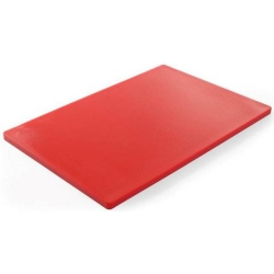 Βάση κοπής κόκκινη 45.5x30x1.3εκ Hendi 825525