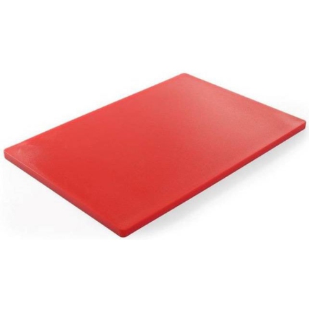 Βάση κοπής κόκκινη 45.5x30x1.3εκ Hendi 825525