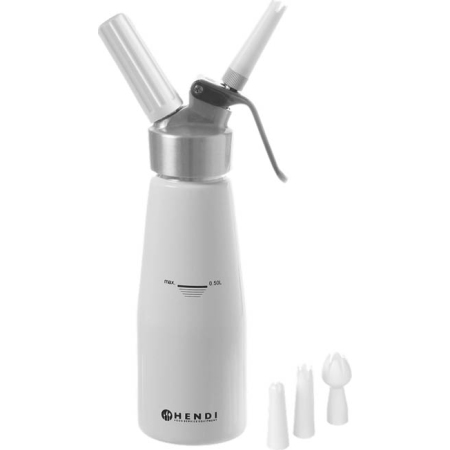 Σιφόν σαντιγύς αλουμινίου 500ml Hendi 588369