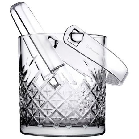 Παγοθήκη γυάλινη διάφανη Timeless 15x12x13εκ Pasabahce 530068