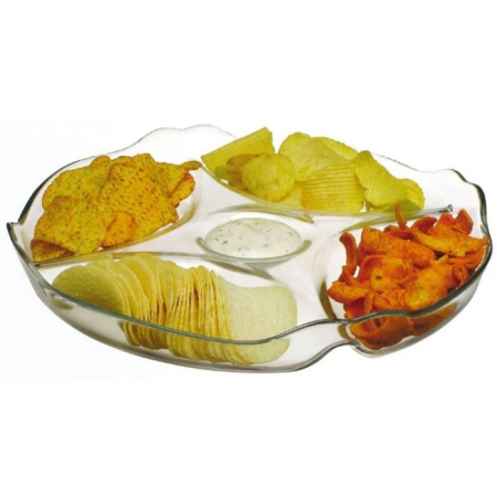 Ορντεβιέρα 5 θέσεων γυάλινη διάφανο 30x4εκ Pasabahce 10473