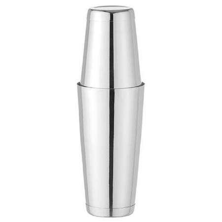 Σέικερ ανοξείδωτο Tin-on-tin ασημί 800ml Hendi 596401