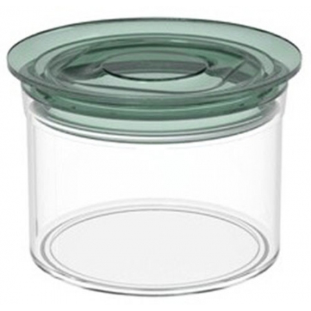 Βάζο αποθήκευσης plexiglass πράσινο 550ml Biesse P050/14