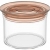 Βάζο αποθήκευσης plexiglass πορτοκαλί 550ml Biesse P050/24