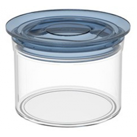 Βάζο αποθήκευσης plexiglass μπλε 550ml Biesse P050/34