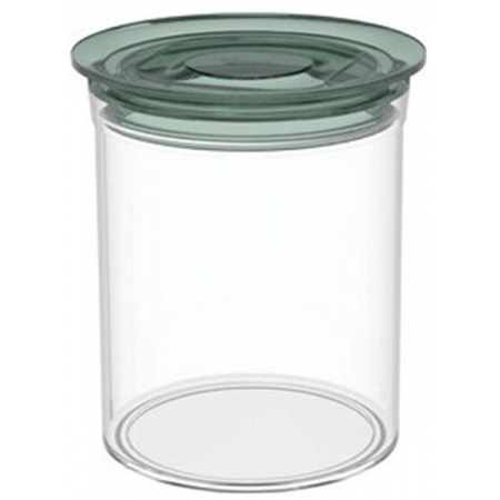 Βάζο αποθήκευσης plexiglass πράσινο 1000ml Biesse P051/14