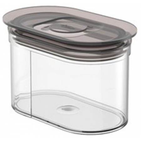 Βάζο αποθήκευσης plexiglass γκρι 750ml Biesse 05320