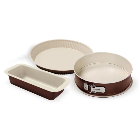 Φόρμες ζαχαροπλαστικής αλουμινίου σετ 3 τεμαχίων Guardini 11.10017