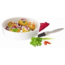 Πυρίμαχο ταψί πορσελάνης 30εκ στρογγυλό 39.01272