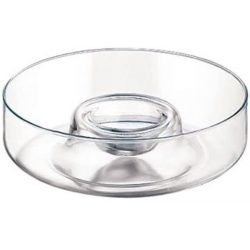 Ορντεβιέρα-πιατέλα γυάλινη Selene 29εκ Libbey 55683