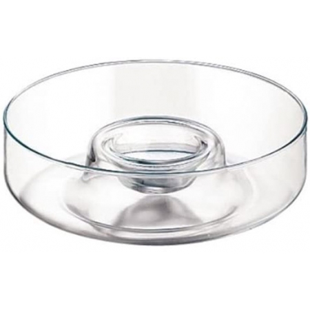 Ορντεβιέρα-πιατέλα γυάλινη Selene 29εκ Libbey 55683