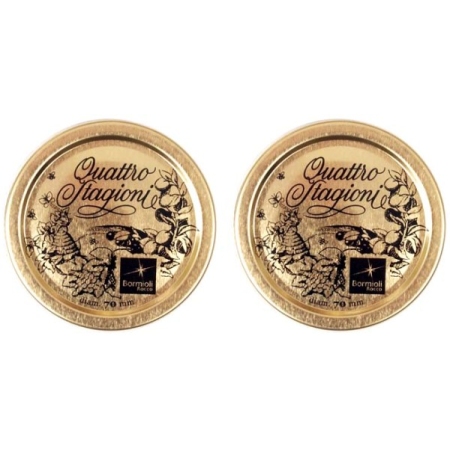 Καπάκια 2 τεμάχια 70χιλ. για δοχείο Quattro Stagioni 0.25Lt   0.5Lt 00.30108