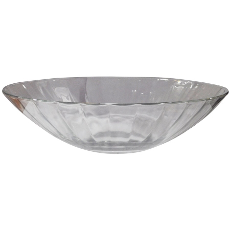 Φρουτιέρα-μπωλ γυάλινη Canaletto 34x9εκ 06.44029