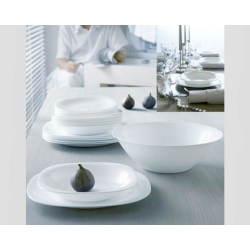 Πιάτα σετ 19 τεμαχίων Carine λευκό Luminarc N2185