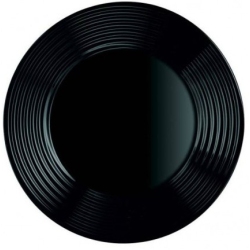 Πιάτο φρούτου γυάλινο πυράντοχο Harena μαύρο 19εκ Luminarc L7613