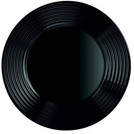 Πιάτο φρούτου γυάλινο πυράντοχο Harena μαύρο 19εκ Luminarc L7613