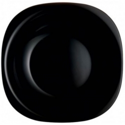 Πιάτο φρούτου γυάλινο πυράντοχο Carine μαύρο 19.5εκ Luminarc L9816