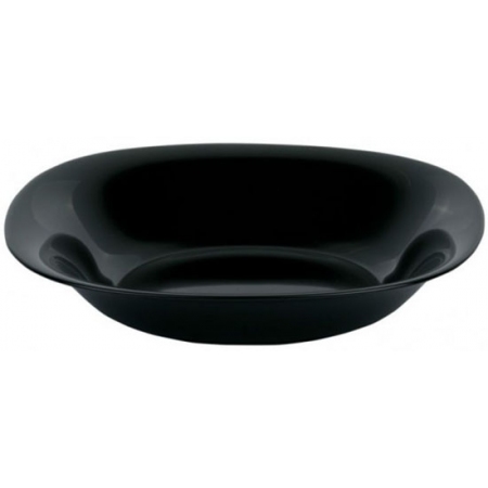 Πιάτο βαθύ γυάλινο πυράντοχο Carine μαύρο 21εκ Luminarc L9818