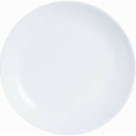 Πιάτο ρηχό γυάλινο πυράντοχο Diwali λευκό 25εκ Luminarc D6905