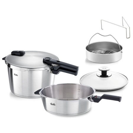 Χύτρες ταχύτητας Set Quattro Vitaquick premium 8+4Lt Fissler 60281011090