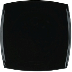 Πιάτο φρούτου γυάλινο πυράντοχο Quadrato μαύρο 18.5εκ Luminarc H3670