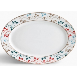 Πιατέλα πορσελάνης οβάλ Pergola 36x25.5εκ Ionia 7001005
