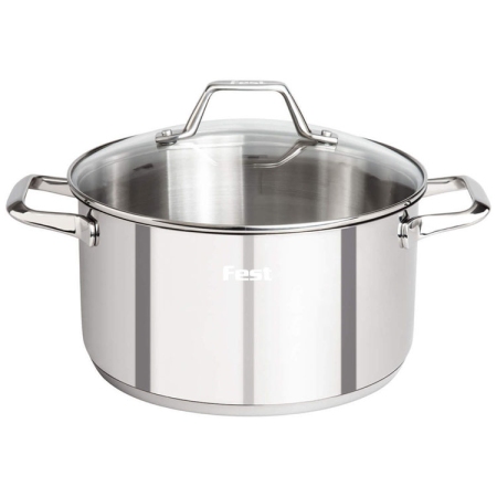 Χύτρα ανοξείδωτη 18/10 Reflection 24εκ Fest 0066812