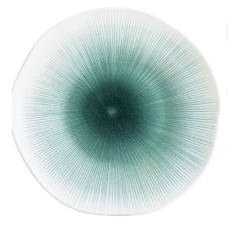 Πιάτο ρηχό πορσελάνης Αχινός Blue Ray 27.5x3εκ Ionia 1562402