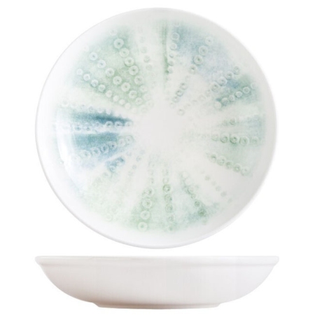 Σαλατιέρα πορσελάνης Αχινός Blue 25x5.5εκ Ionia 1562408