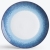 Πιάτο ρηχό πορσελάνης Apeiron blue 26.5x3εκ Ionia 3182150