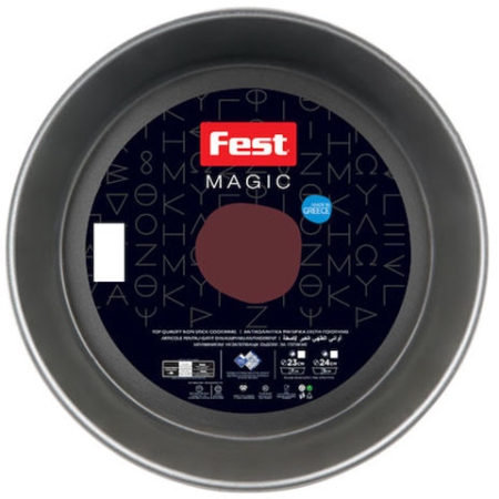Ταψί βαθύ αλουμινίου αντικολλητικό 23x7εκ Magic Fest 0061189