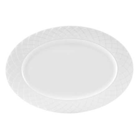 Πιατέλα λευκή 35εκ. Itea Ionia 8620002