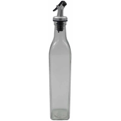 Λαδικό γυάλινο διάφανο 500ml Sidirela E-2782