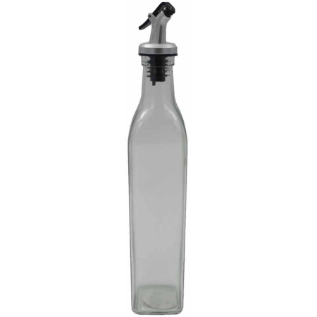 Λαδικό γυάλινο διάφανο 500ml Sidirela E-2782