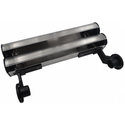 Βάση κουζίνας για χαρτί+αλουμινόχαρτο ανοξείδωτη 34εκ Sidirela E-3513