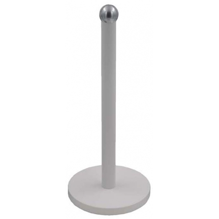 Βάση ρολού ανοξείδωτη λευκό-inox 15x34εκ Sidirela E-0991