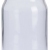 Βάζο αποθήκευσης γυάλινο με ξύλινο πώμα 1100ml Sidirela E-3685