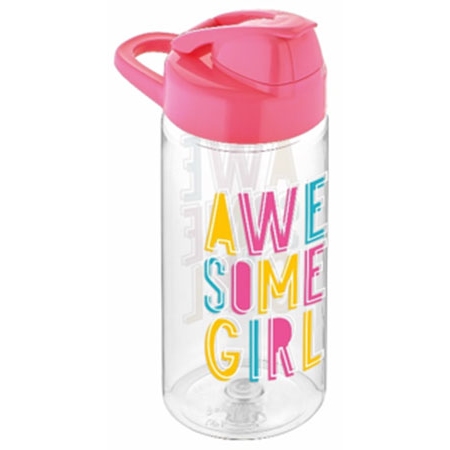 Παγούρι νερού φούξια 500cc Sidirela E-4225