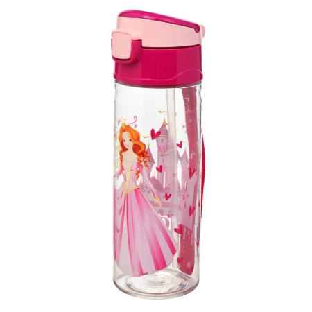 Παγούρι νερού Princess ροζ 500ml Sidirela E-4225