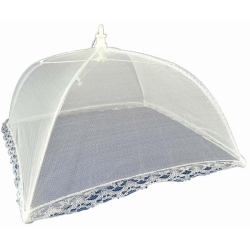 Κάλυμμα φαγητου λευκό 30εκ Sidirela E-1689