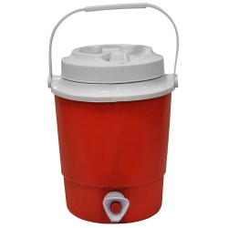 Παγούρι θερμός με βρυσάκι κόκκινο 4Lt Sidirela E-1278