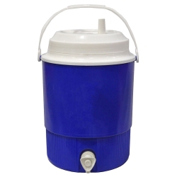 Παγούρι θερμός με βρυσάκι μπλε 8Lt Sidirela E-1623