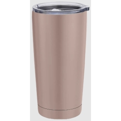 Ποτήρι θερμός ανοξείδωτο μπεζ 600ml Sidirela E-4263