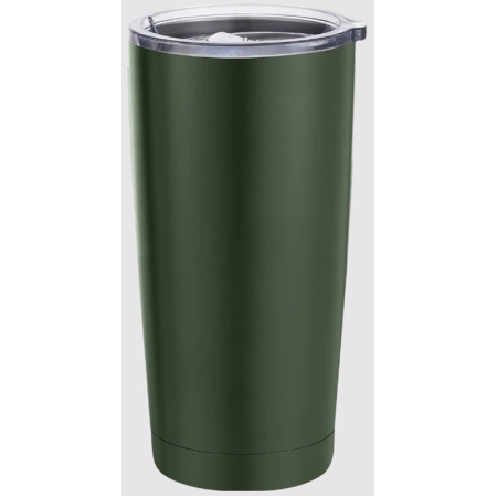 Ποτήρι θερμός ανοξείδωτο σκούρο πράσινο 600ml Sidirela E-4263