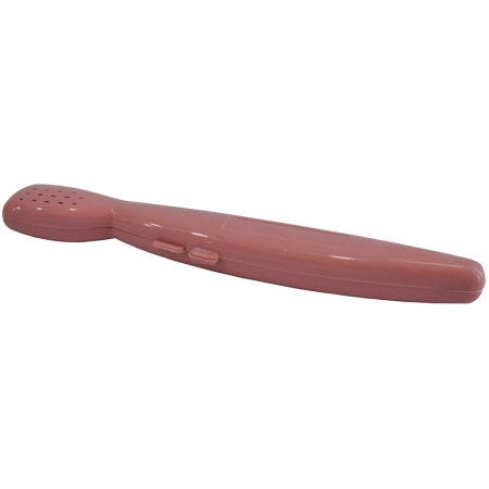 Θήκη οδοντόβουρτσας πλαστικό ροζ 20.5x3x2εκ Sidirela E-2340