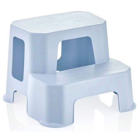 Σκαλοκάθισμα πλαστικό γαλάζιο 39x38x28.5εκ Sidirela E-0246